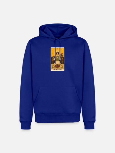 Hutmacherin | Hüte Mode Handwerk Tarot - Männer Premium Bio Hoodie - Royalblau