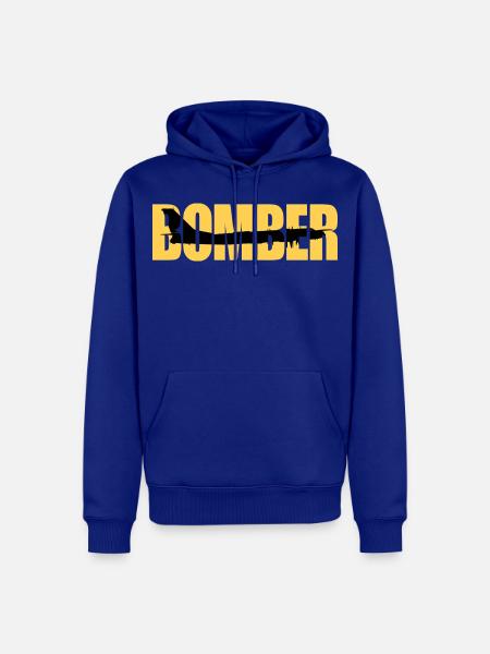 Bomber Tu-95 - Men’s Premium Organic Hoodie - royal blue