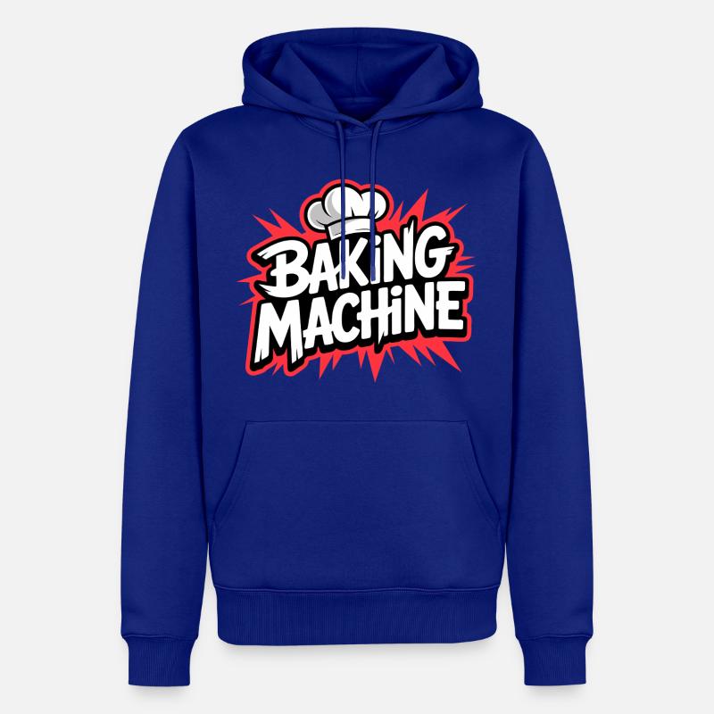 Baking Machine Fun Männer Premium Bio Hoodie