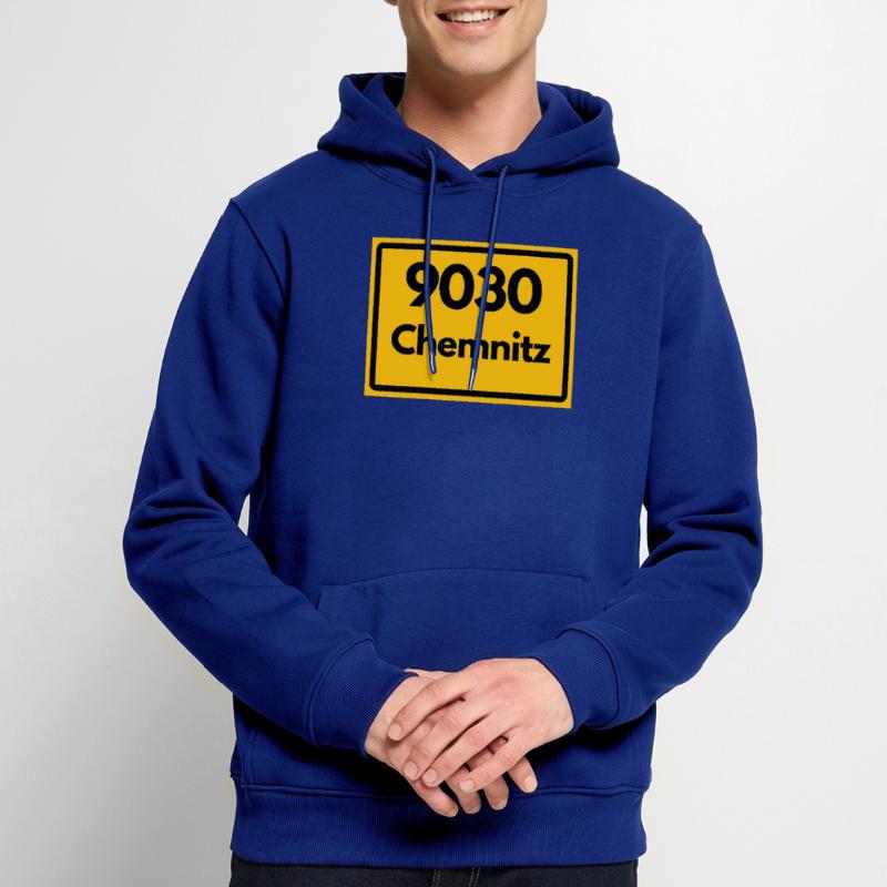9030 CODE POSTAL SAXE CHEMNITZ ANCIEN CODE POSTAL Sweat à capuche Premium bio Homme