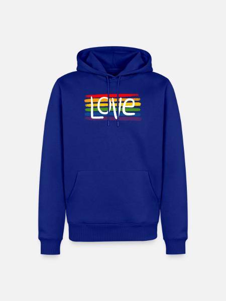 IMG_2423 - Männer Premium Bio Hoodie - Royalblau