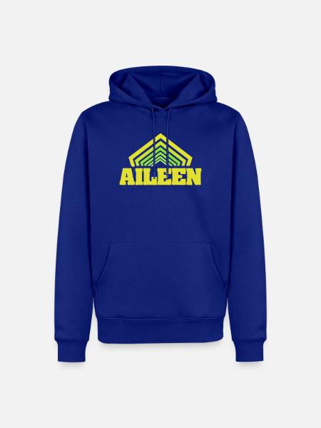 Frauenname Aileen - Männer Premium Bio Hoodie - Royalblau