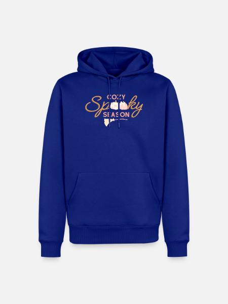 Cozy Spooky Season Design - Männer Premium Bio Hoodie - Royalblau