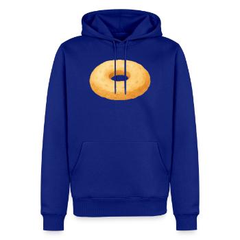 Hoop-Keks - Männer Premium Bio Hoodie - Royalblau - Vorne - Nico (187cm)