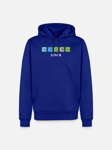 Science Motiv Nerd Humor - Männer Premium Bio Hoodie - Royalblau