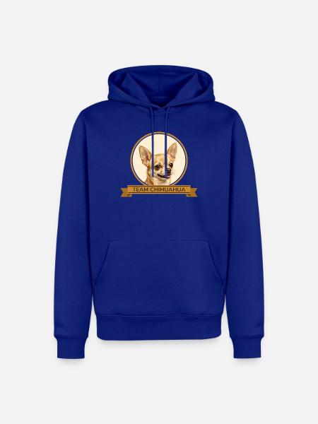 Team Chihuahua - Männer Premium Bio Hoodie - Royalblau