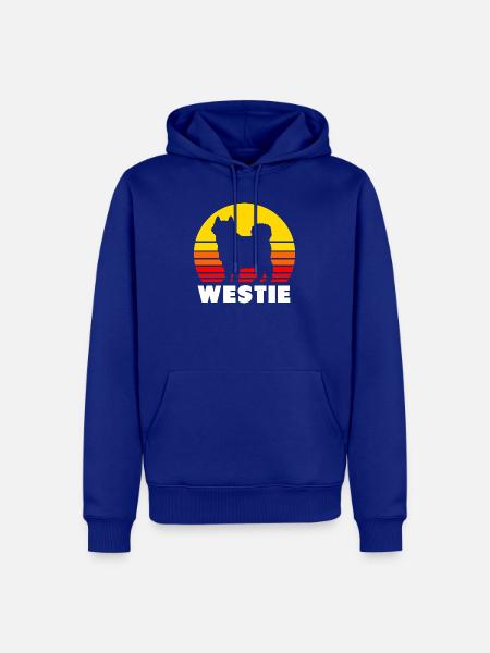 West Highland Terrier - Männer Premium Bio Hoodie - Royalblau