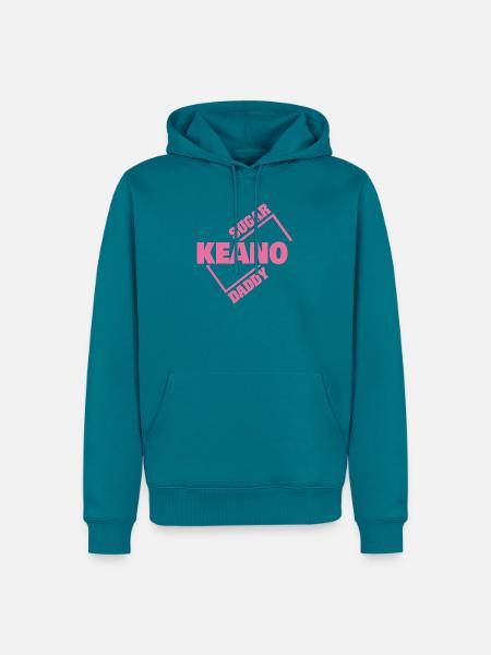 Keano - Männer Premium Bio Hoodie - Petrol