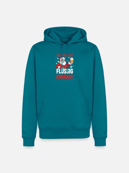 Bogenschütze Bogensport Bogenschießen - Männer Premium Bio Hoodie - Petrol