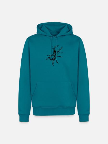 Glückskäfer Drachenkäfer - Männer Premium Bio Hoodie - Petrol