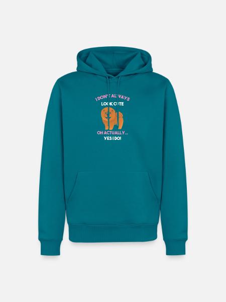 Chow Chow Hund - Männer Premium Bio Hoodie - Petrol