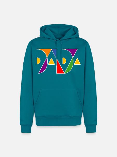 DADA ist bunt! - Männer Premium Bio Hoodie - Petrol