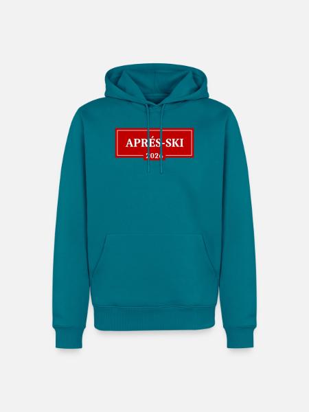 Apres Ski 2026 - Männer Premium Bio Hoodie - Petrol