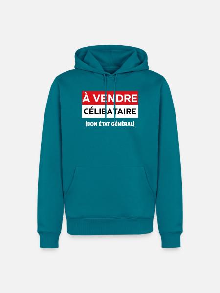 Junggeselle - Männer Premium Bio Hoodie - Petrol