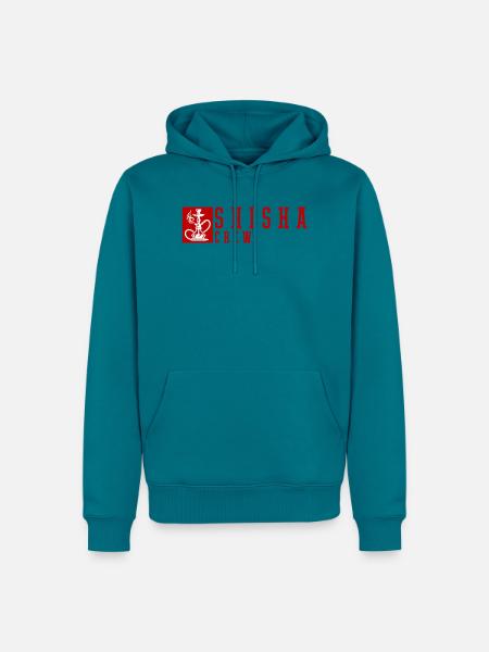 Shisha Crew - Männer Premium Bio Hoodie - Petrol