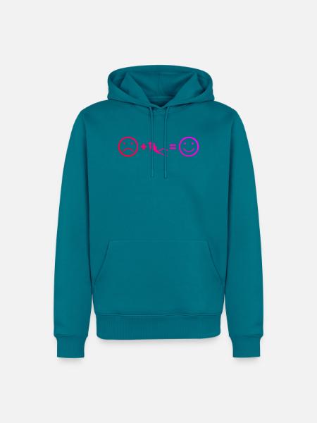 Apnoetauchen Geschenkidee für Unterwasserabenteuer - Männer Premium Bio Hoodie - Petrol