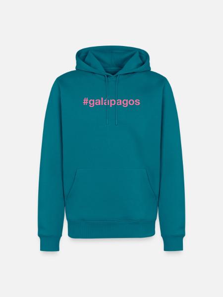 Galapagos Island - Männer Premium Bio Hoodie - Petrol