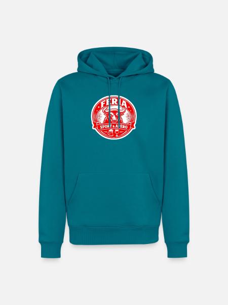 Feria Taureau Sport Apéro - Männer Premium Bio Hoodie - Petrol