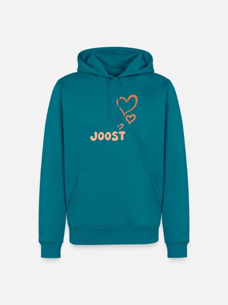Name Joost - Männer Premium Bio Hoodie - Petrol