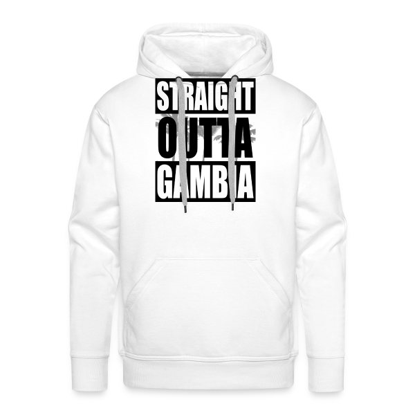 Straight Outta Gambia - Männer Premium Hoodie