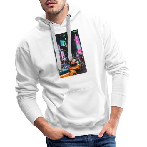 New-York - Sweat-shirt à capuche Premium Homme