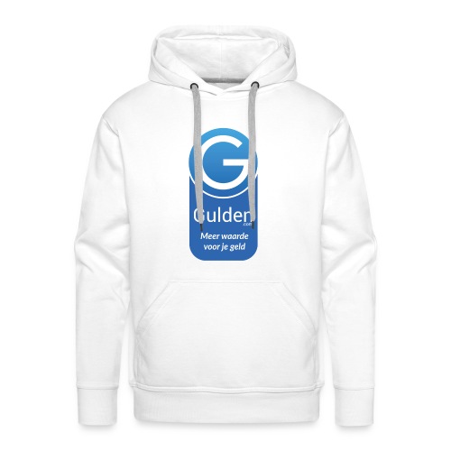 Gulden - Meer waarde voor je geld - Mannen Premium hoodie