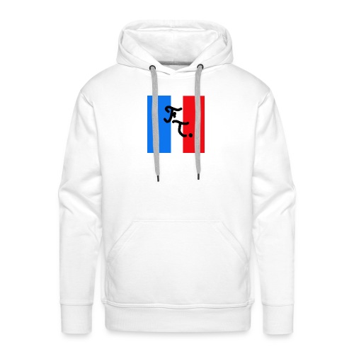 French togs logo - Sweat-shirt à capuche Premium pour hommes