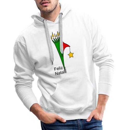 Galoloco - Feliz Natal - Sweat-shirt à capuche Premium pour hommes