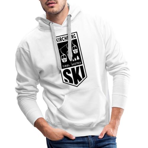 Embleem SKI Kirchberg - Mannen Premium hoodie