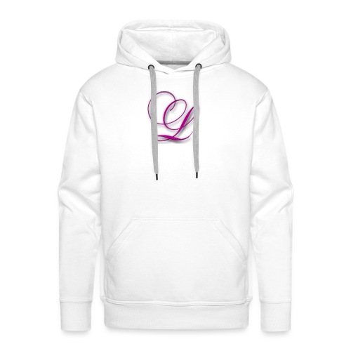 logo-L-groot - Mannen Premium hoodie