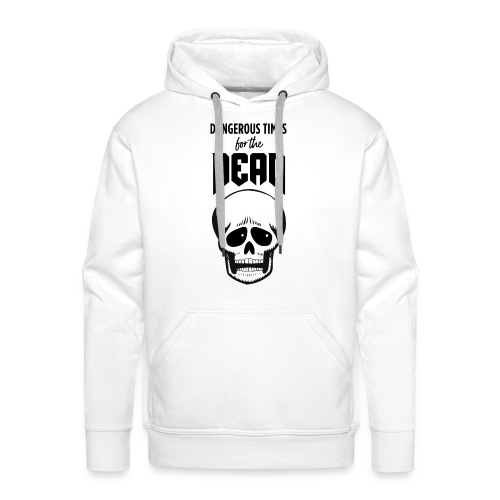 DT4TD skull zwart - Mannen Premium hoodie