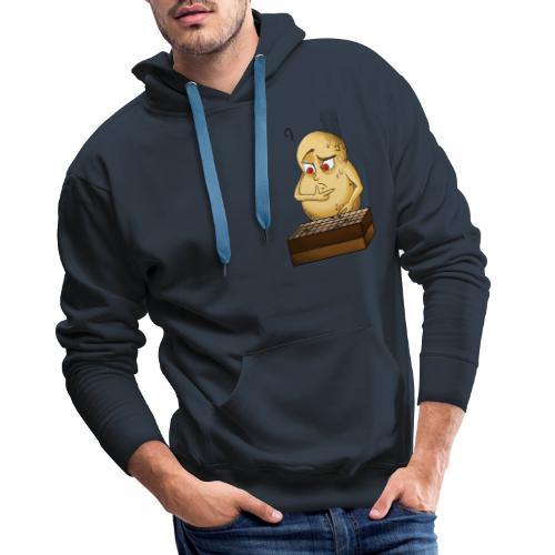 Abstract patate - Sweat-shirt à capuche Premium pour hommes