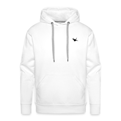 Crane bird - Mannen Premium hoodie