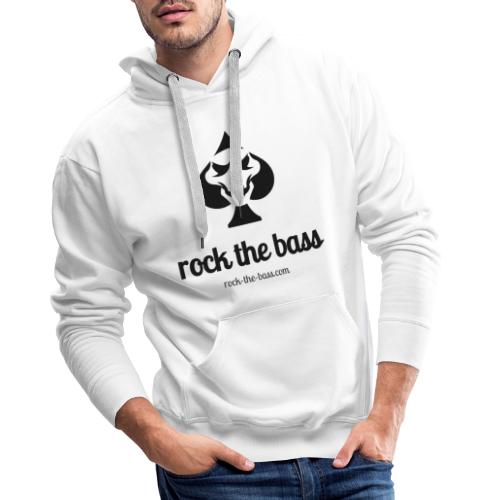 Rock The Bass - Männer Premium Hoodie