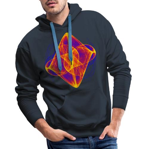 Watercolor art graphic painting picture chaos 6769bry - Men's Premium Hoodie