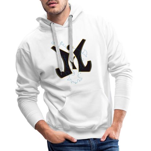 J.I.J - Sweat-shirt à capuche Premium pour hommes