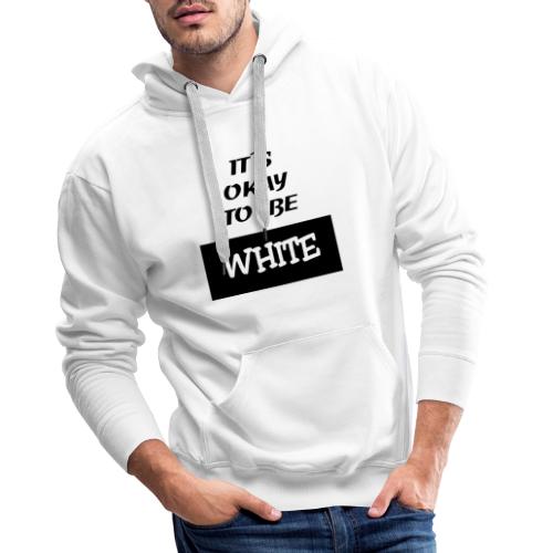 white - Men's Premium Hoodie