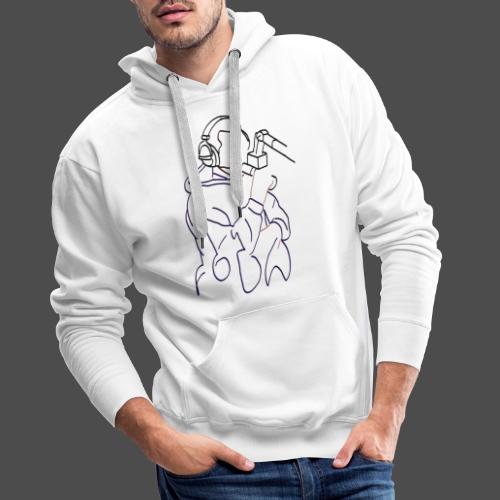 Foda FanArt - Sweat-shirt à capuche Premium pour hommes