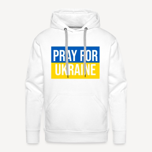 PRAY FOR UKRAINE - Men's Premium Hoodie