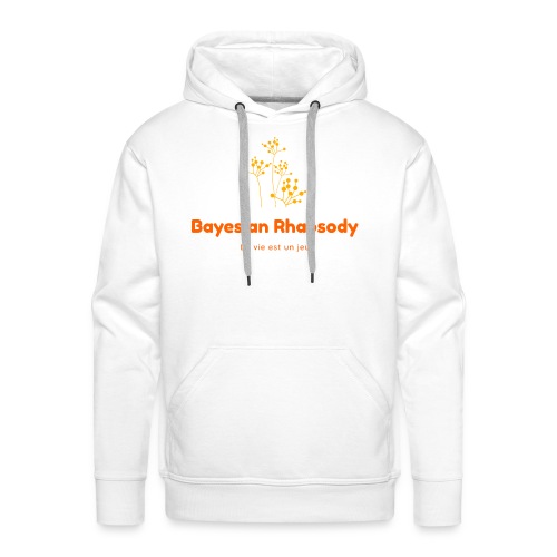 Bayesian Rhapsody Original Orange classique - Sweat-shirt à capuche Premium pour hommes