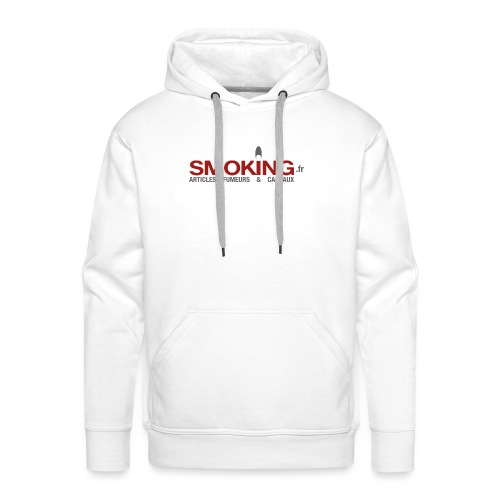 Logo Smoking.fr - Sweat-shirt à capuche Premium Homme