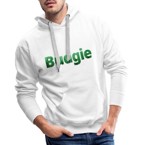 Budgie Pines Word Art - Men's Premium Hoodie