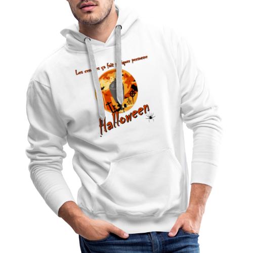 Halloween Cendre Urne - Sweat-shirt à capuche Premium pour hommes