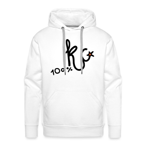 100%KC - Mannen Premium hoodie