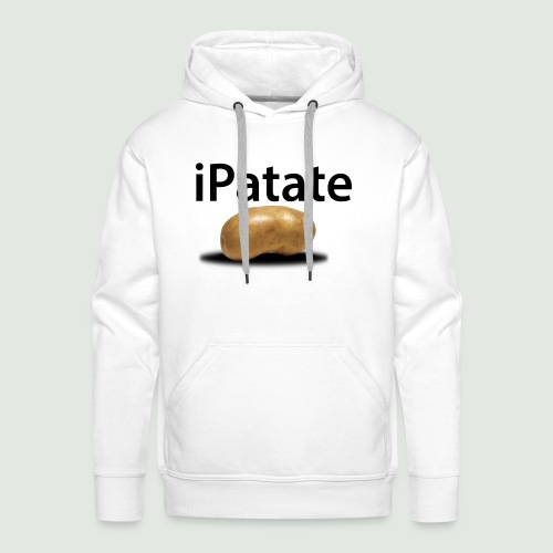 iPatate - Sweat-shirt à capuche Premium pour hommes