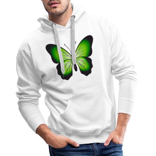 Schmetterling Butterfly Frühling - Männer Premium Hoodie