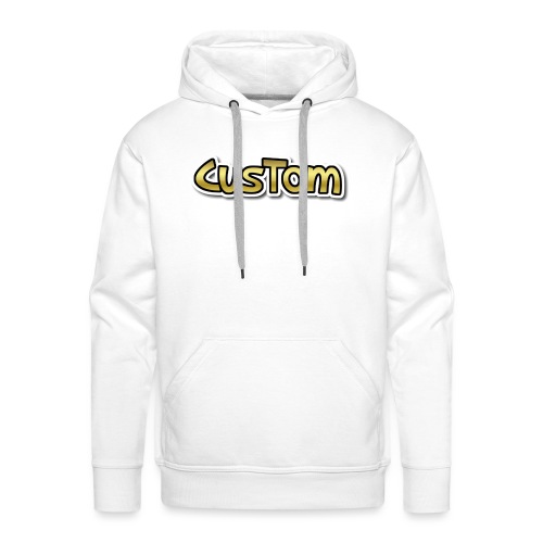 CusTom GOLD LIMETED EDITION - Mannen Premium hoodie