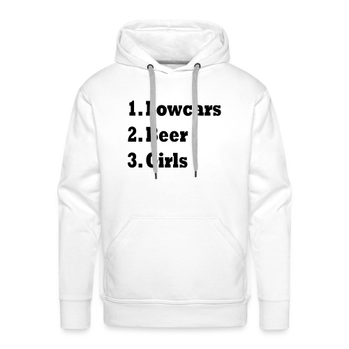 Lowcars Shirt - Mannen Premium hoodie