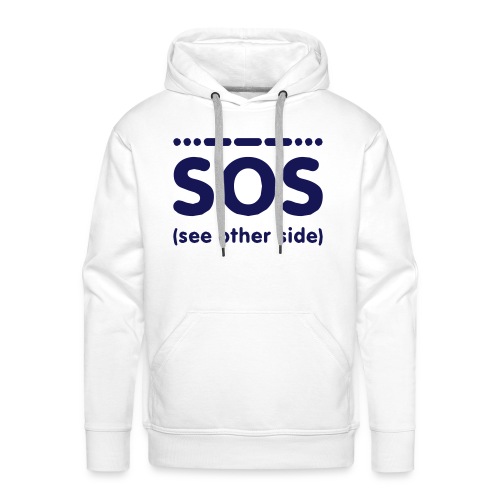 SOS - Mannen Premium hoodie
