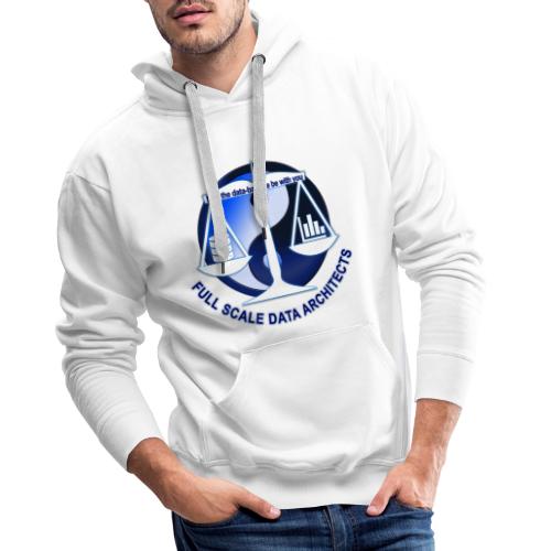 May the data-balance be with you - Mannen Premium hoodie